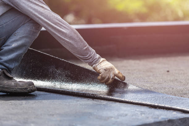 Professional Crawl Space Encapsulation technician working in Hillside Lake, NY